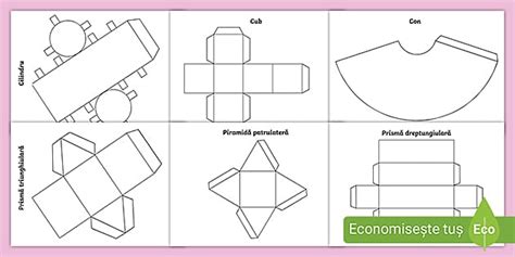 corpuri geometrice desfasurate de decupat Atunci, te afli în locul potrivit! Am pregătit pentru tine acest set de planșe cu corpurile geometrice, cunoscute și sub denumirea de figuri geometrice tridimensionale