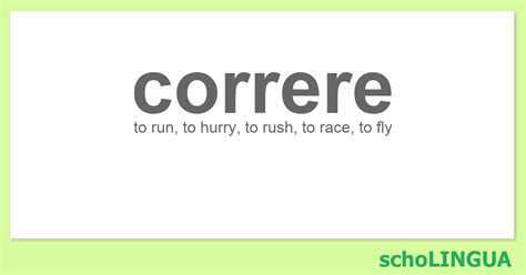 correre conjugation  Learn to conjugate correr