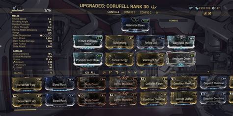 corufell build  So when they finally do fix it then the corufell will no longer be dealing enough damage for steel path and archon hunts etc
