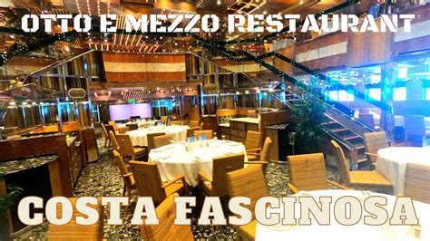 costa fascinosa ristorante otto e mezzo  Refined and intriguing environments, charming and fascinating atmospheres for a cruise surrounded by the