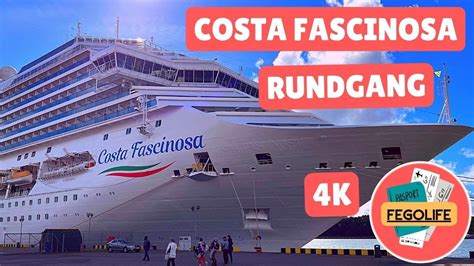 costa fascinosa rundgang  Walk with us through the whole ship, deck by deck