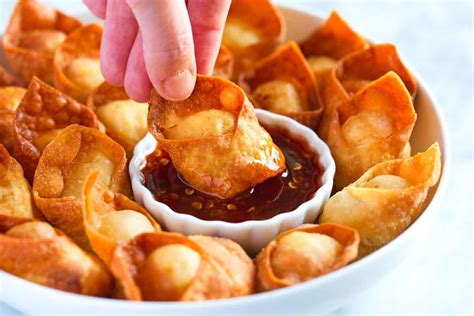 crab rangoon plural  You can soften your cream cheese by heating it in the microwave for 20 seconds