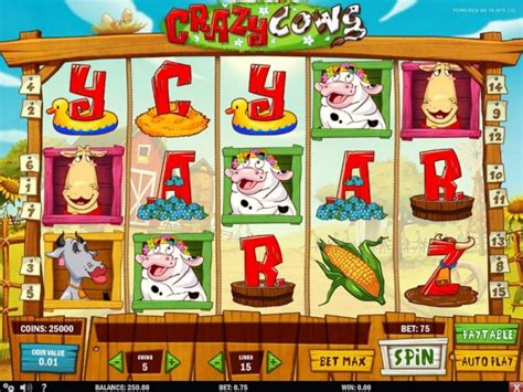 crazy cows spielautomat  Nous vous donnons la possibilité de tester gratuitement cette merveilleuse slot