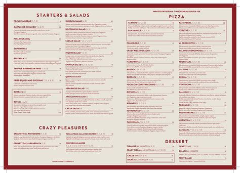 crazy pizza milan menu  Do you offer delivery and takeout? Yes, we provide both delivery and takeout services