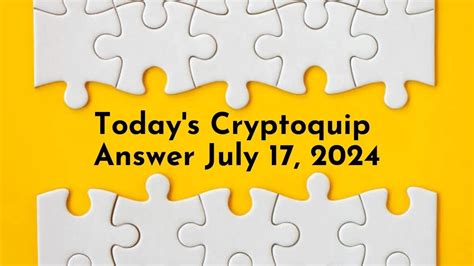 crypto quip CRYPTOQUIP The Cryptoquip is a substitution cipher in which one letter stands for 