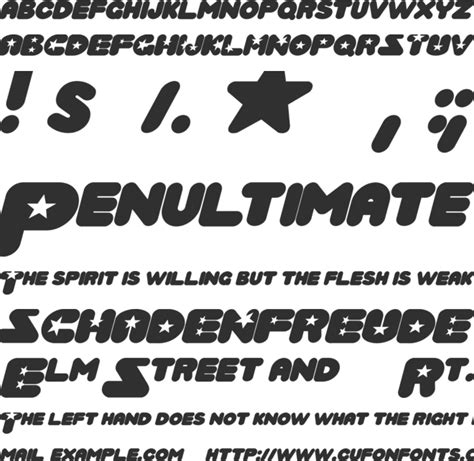 crystal universe oblique font 4