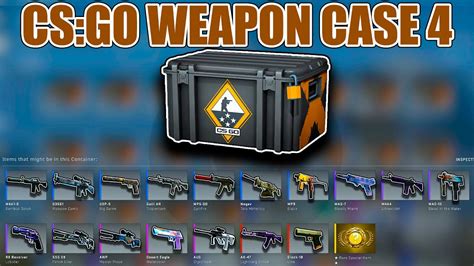 cs go weapon case details  They are weapons with different textures that can be equipped in-game