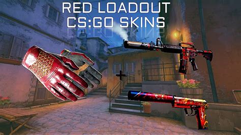 csgo red skins loadout 17 / €46