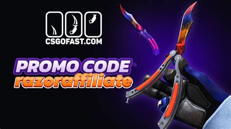 csgofast promo code We are providing 50 Csgofast coupon，whether you are new customer or existing customer，you can get Membership,Site Wide code,and you can use today‘s biggest