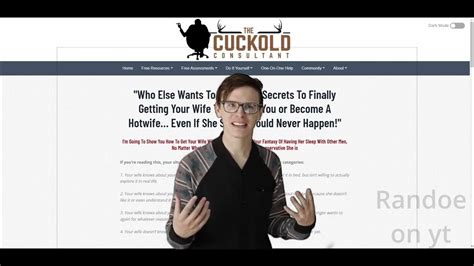 cuckoldconsultant  It features a giant handful full of different forums for you to explore with everything from interracial cuckolding, cuckold