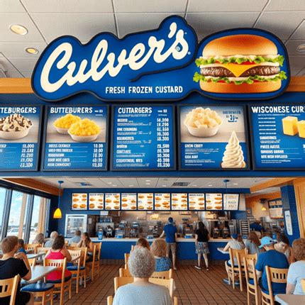 culver's loveland menu  Nutrition