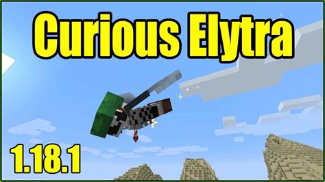 curios elytra  This allows the player to gain the benefits of the elytra without