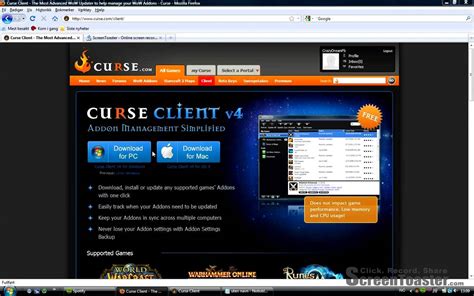 curse client 884 for Windows — Download hot 5