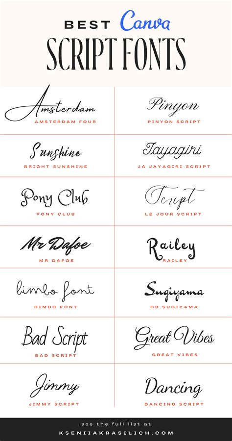 cursive and print font combination canva  It will turn any design idea into a true standout