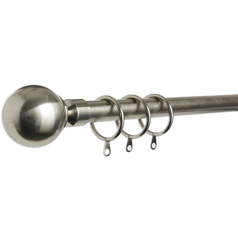 curtain poles wilko And with all our curtain pole accessories being available in an assortment of designs and colours, there's something for every interior design scheme