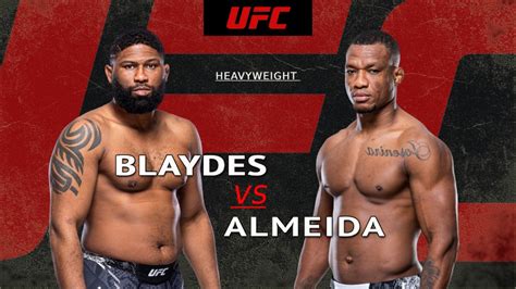 curtis blaydes  Aspinall’s lone octagon loss came to Blaydes by TKO in July 2022, when his knee blew out just 15 seconds into the fight