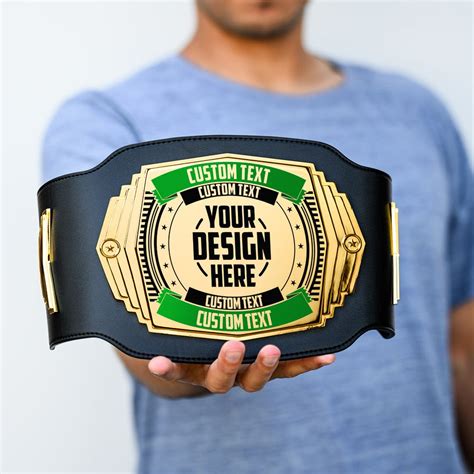 custom championship belt design  $169