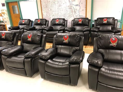 custom fire department recliners  All orders are custom made and most ship worldwide within 24 hours