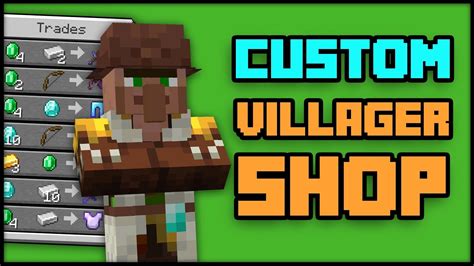 custom villager trades datapack  It can trade, making natural items more available, less dangerous to obtain, and in some cases, renewable