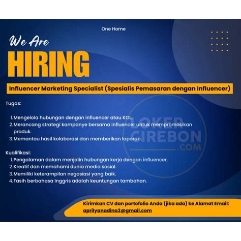 cv andela CV ANDELA JAYA Posisi: Junior Finance Staff Lokasi kerja: Kota Cirebon, Jawa Barat Kualifikasi: - Wanita - Pendidikan min