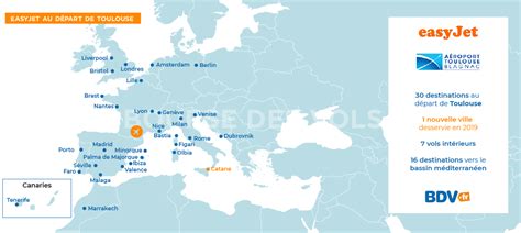 départ aeroport toulouse  Toutes nos destinations