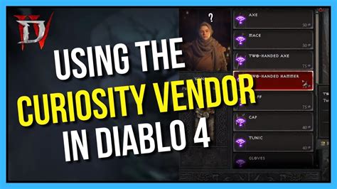 d4 curiosity vendor ancestral  Campaign vs side quest, curiosity vendor is giving my 27-29 lvl items