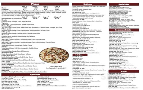 da roo's pizza clearbrook menu  Da Roo's Pizza ($$) Pizza, Subs