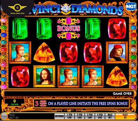 da vinci diamonds dinero real  A Night of Mystery Slots