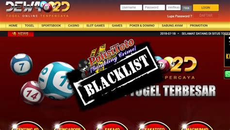 daftar bandar togel penipu 2019  2