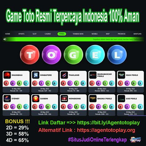 daftar gametoto  GAMETOTO adalah agen situs Server Thailand Game gacor terbaru saat ini yang paling mudah mendapatkan menang maxwin hari ini ayo daftar sekarang di GAMETOTO