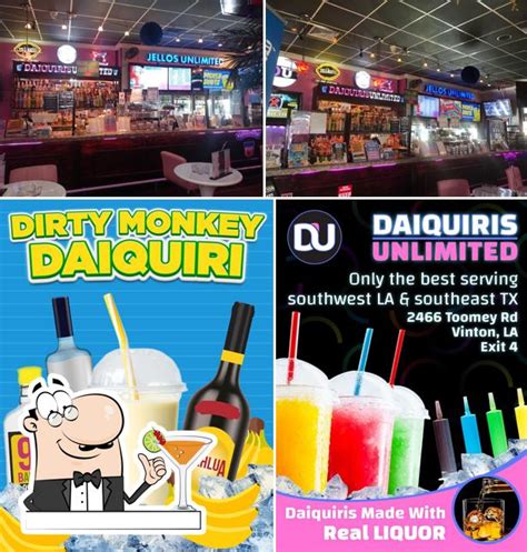 daiquiris unlimited photos  Visit one of our many locations to get a freshly prepared daiquiri or Jell-O shot to go