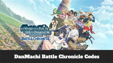 danmachi battle chronicle code Anime - RPG