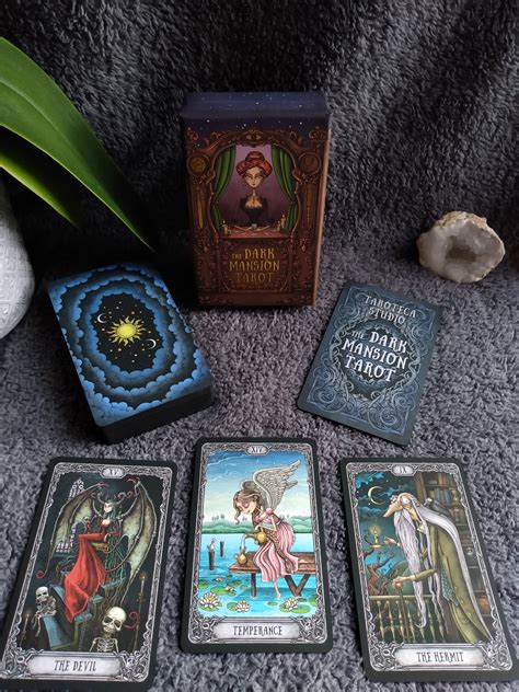 dark mansion tarot guidebook  Bookmark