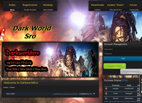 darkworldsro com top 10 competitors & alternatives