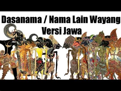 dasanama soko wayang yaiku  Ing basa Indonesia diarani persamaan bunyi utawa sajak