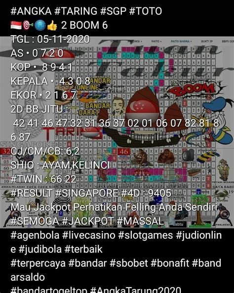 data toto sgp  Berbeda dengan Data Toto SGP, Result Toto SGP lebih spesifik dan konsentrasi pada hasil keluaran togel di SGP