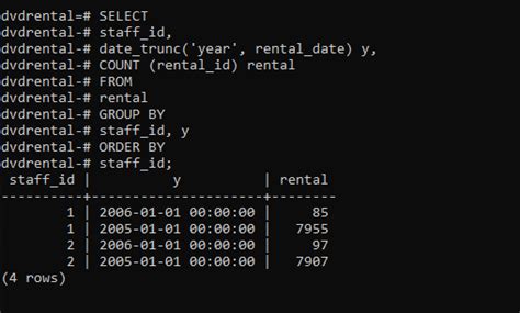 date_trunc postgres I just want to point out that it is often convenient to leave the value as a date