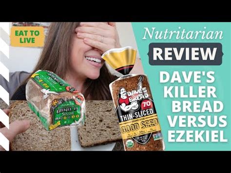 dave's killer bread vs ezekiel bread 2 1/4 tsp Instant yeast