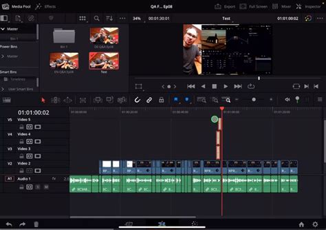 davinci resolve paste clip at playhead  Resolve Studio Release