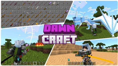 dawn craft addon  There is everything here, from a large number of diverse biomes to lucky blocks