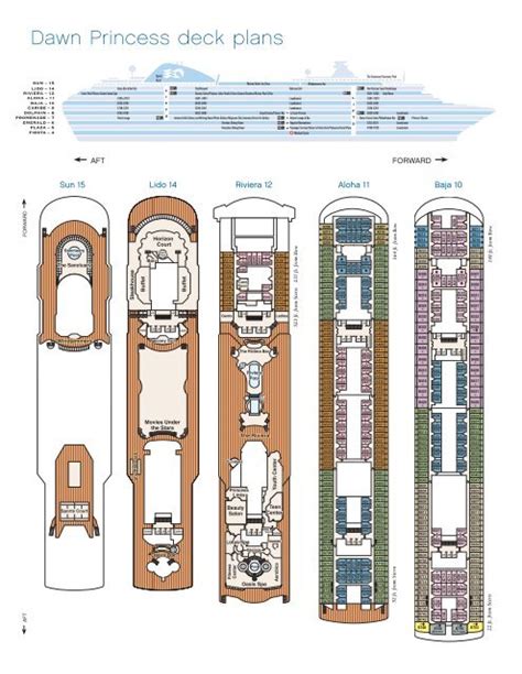 dawn princess deck plans  There are