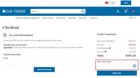daytimer promo code <b>3202 </b>