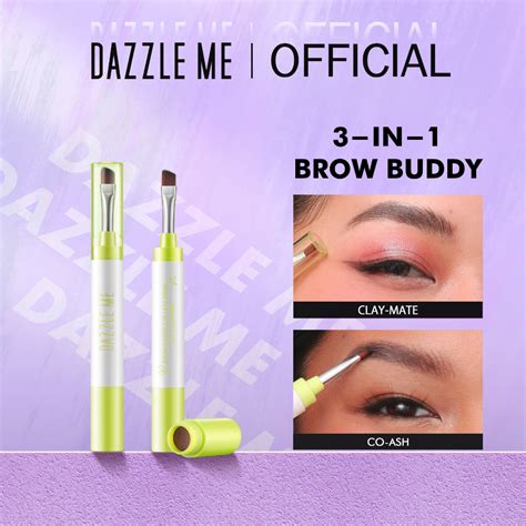 dazzle me brow buddy  Mengandung teknologi import Japanese wax dan double-wax yang memberikan pegangan yang halus, lembut, dan fleksibel dalam satu sapuan