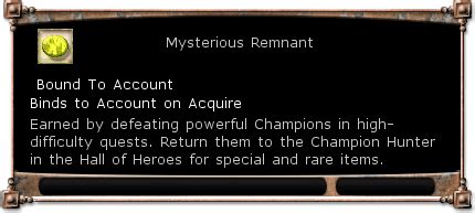 ddo mysterious remnants  Weight