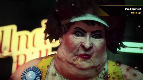 dead rising 3 fat lady  Isabela comes up with an idea to slow down the zombification process