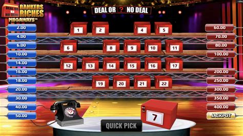 deal or no deal bankers riches megaways  Deal or No Deal Red Box Streak 