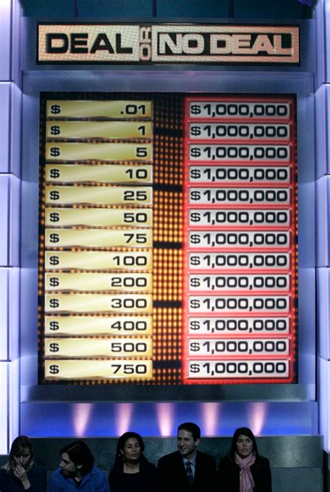 deal or no deal fansite  The expected value of the game Deal or No Deal, or how much you would win if you played the game an infinite amount of times and averaged out your results, is $131,477