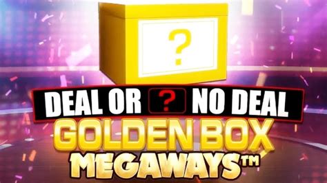 deal or no deal the golden box spielen  Select your box