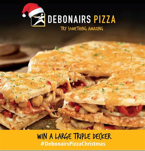 debonairs triple decker pizza calories  The all-new, Debonairs Pizza Cram-Decker