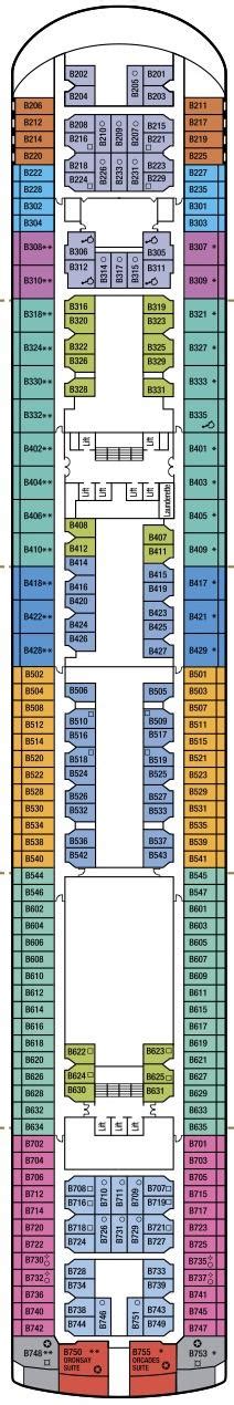 deck plan oceana  PRINT DECK 8